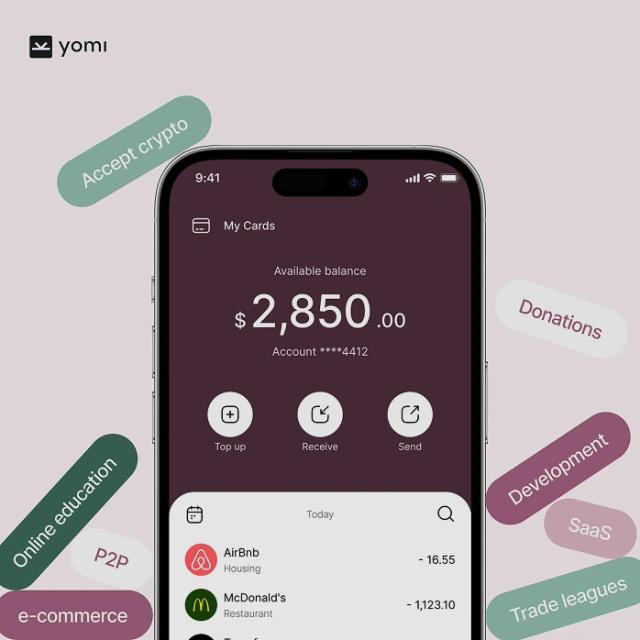 Зображення 1 для кейсу YOMI: Crypto Wallet