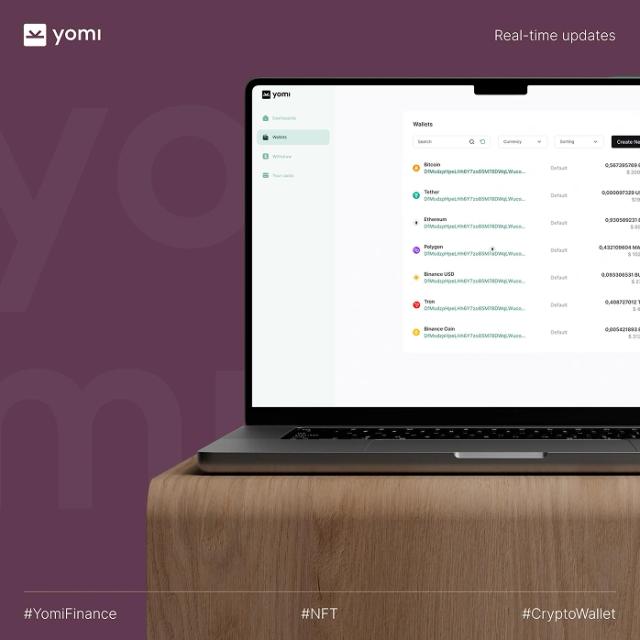 Зображення 6 для кейсу YOMI: Crypto Wallet
